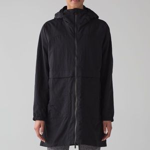 lululemon Black Easy As Jacket Lightweight Size 6